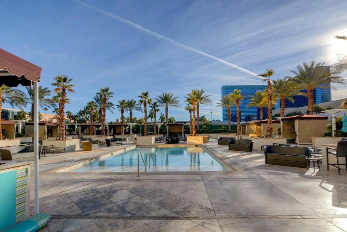 Mgm Signature-29-602 1Br 2Ba Balcony Jacuzzi Suite Las Vegas Extérieur photo